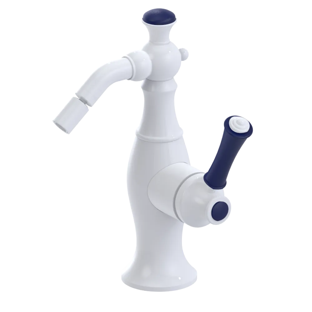 Rubinet Single Control Bidet Fitting (less drain) White