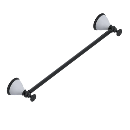 Rubinet Towel Bar 24" Matt Black