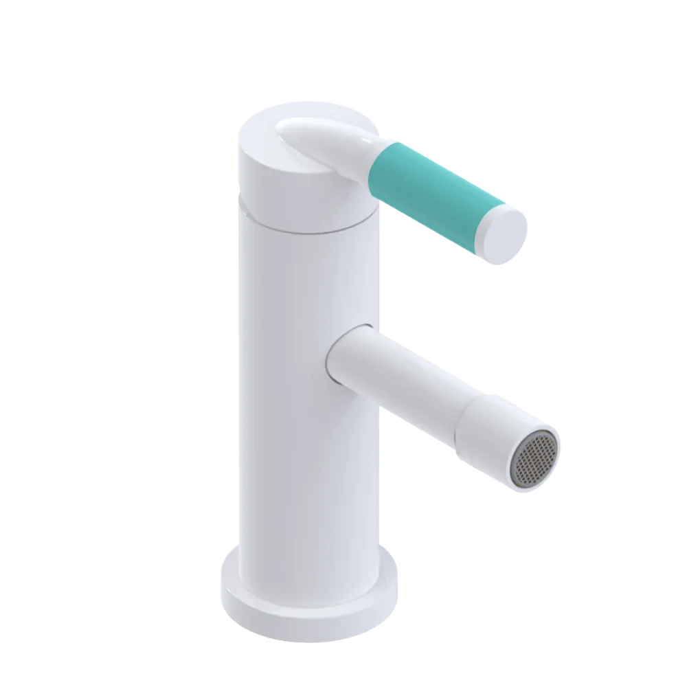 Rubinet Single Control Bidet Fitting (less drain) White
