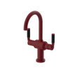 Rubinet Single Hole Dual Handle Lav. Set. (less drain) Maroon