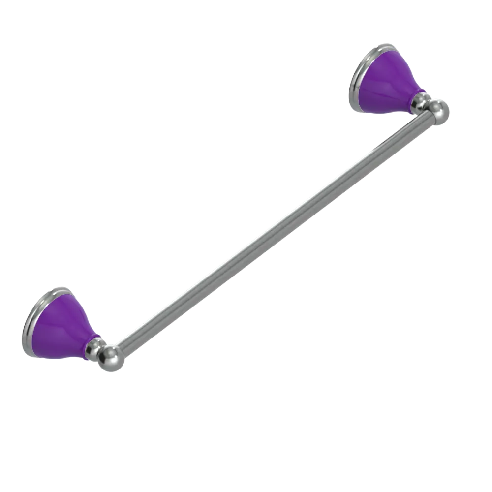 Rubinet Towel Bar 18" Satin Nickel