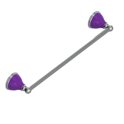 Rubinet Towel Bar 18" Satin Nickel