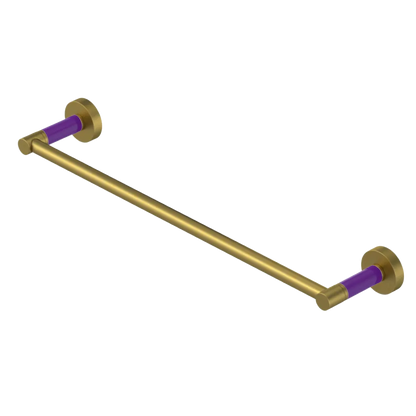 Rubinet Towel Bar 18" Antique Brass Matt
