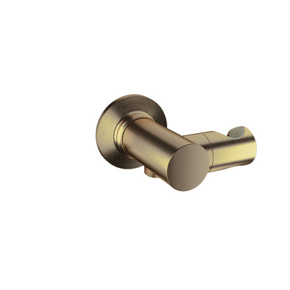 Baril Wall-mounted hand shower holder and supply elbow
