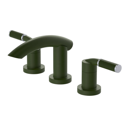Rubinet Widespread Lav. Set. (less drain) Green Envy