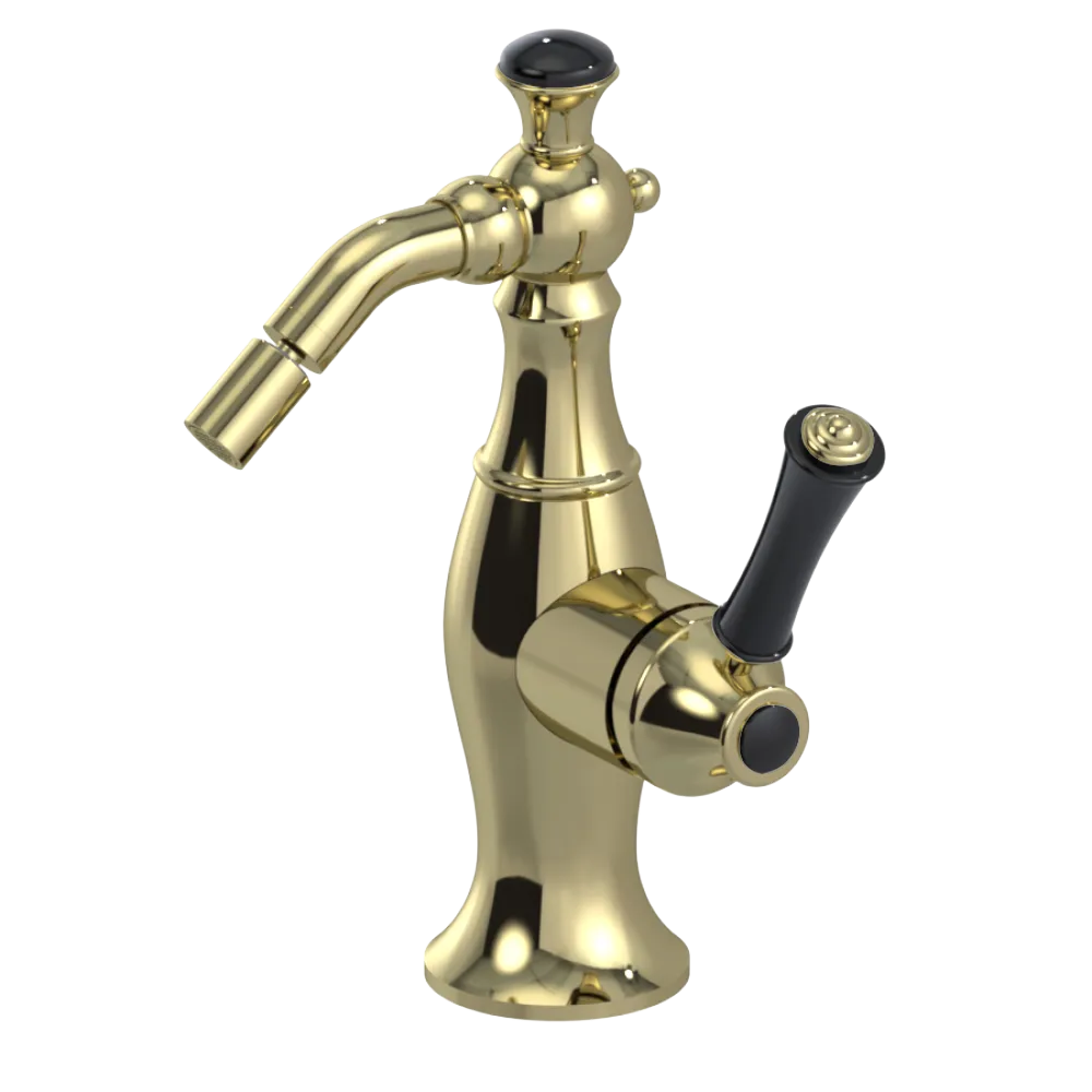 Rubinet Single Control Bidet Fitting (less drain) Gold