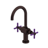 Rubinet Single Hole Dual Handle Lav. Set with LaSalle Spout (less drain) Oil Rubbed Bronze