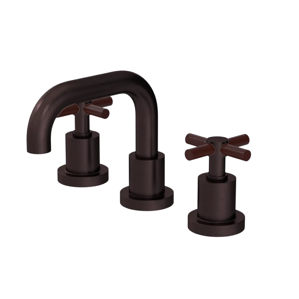 Rubinet Widespread Lav. Set. (less drain) Oil Rubbed Bronze