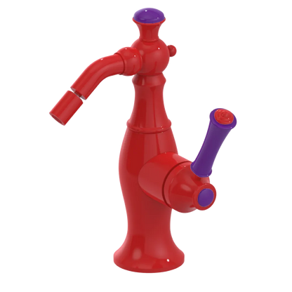 Rubinet Single Control Bidet Fitting (less drain) Red