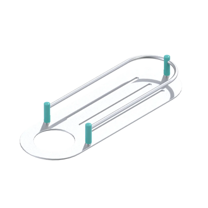 Rubinet Shelf Only Satin Chrome