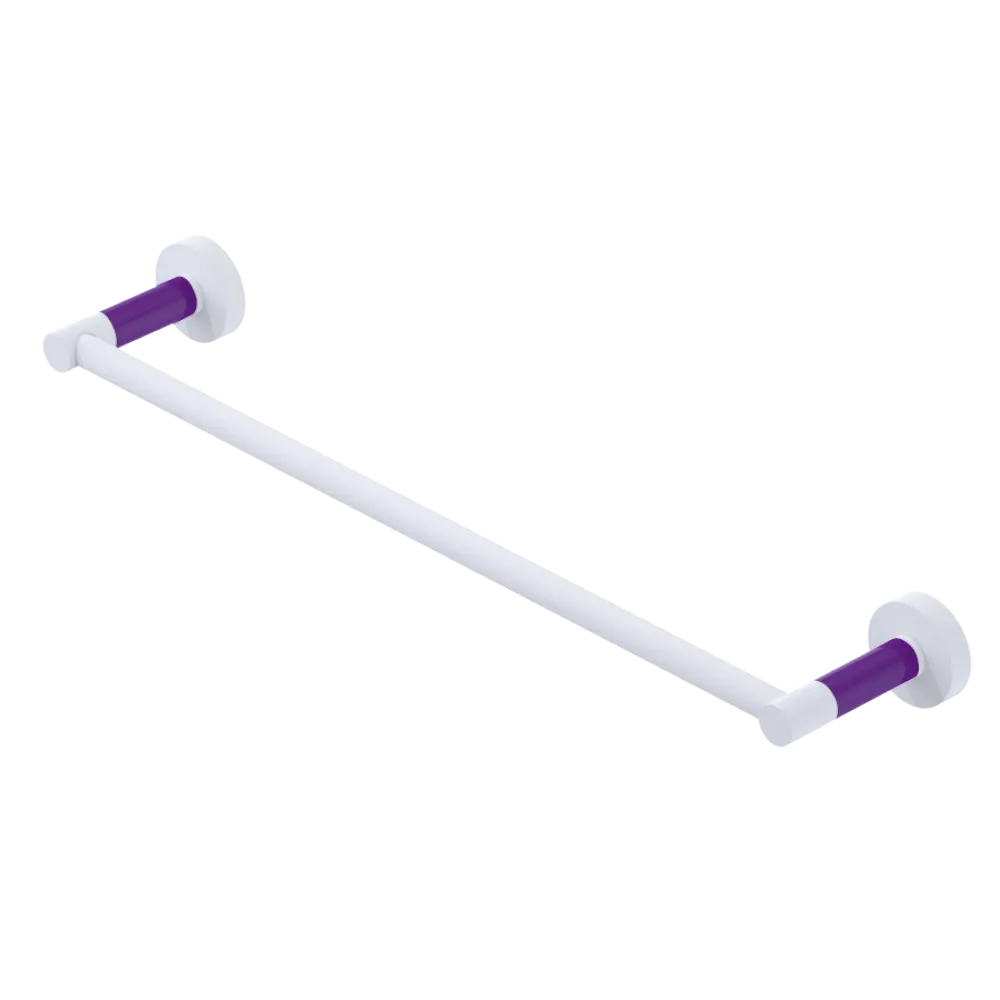 Rubinet Towel Bar 18" Matt White