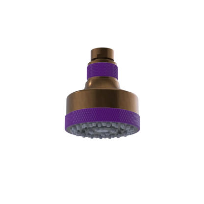 Rubinet 3 FUNCTION SHOWER HEAD Tuscan Brass