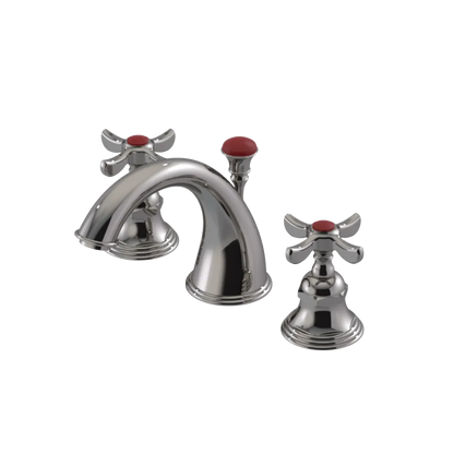 Rubinet Widespread Lav. Set. (less drain) Polished Nickel