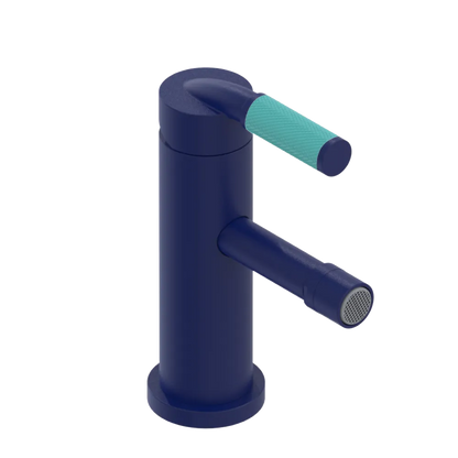 Rubinet Single Control Bidet Fitting (less drain) Midnight Blue