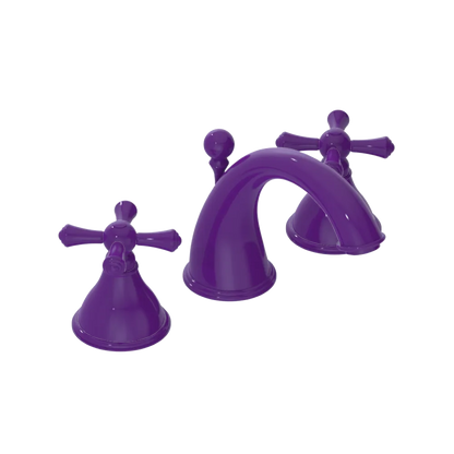 Rubinet Widespread Lav. Set. (less drain) Purple Haze