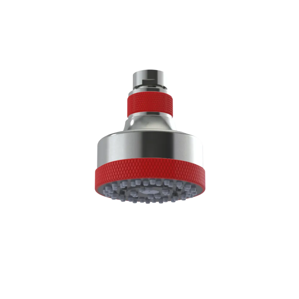 Rubinet 3 FUNCTION SHOWER HEAD Satin Nickel