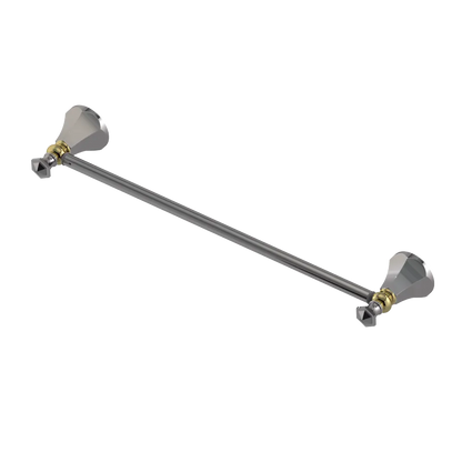 Rubinet Towel Bar 24" Polished Nickel