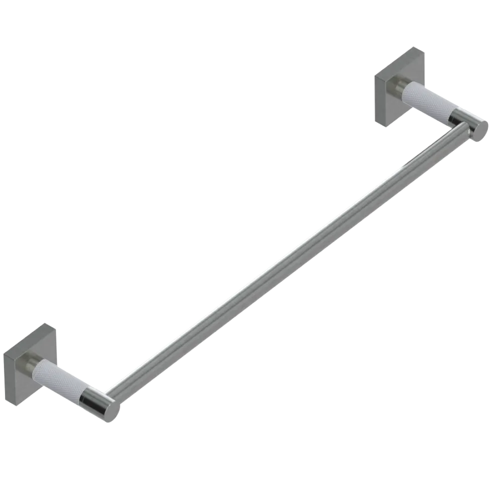 Rubinet 24" TOWEL BAR Satin Nickel