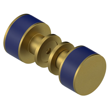 Rubinet Shower Door Knob (set) Antique Brass Matt