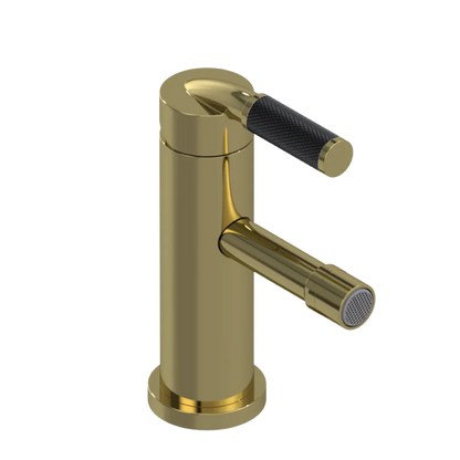 Rubinet Single Control Bidet Fitting (less drain) Natural Brass