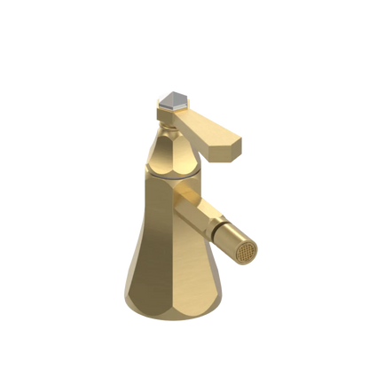Rubinet Single Control Bidet Fitting (less drain) Satin Gold