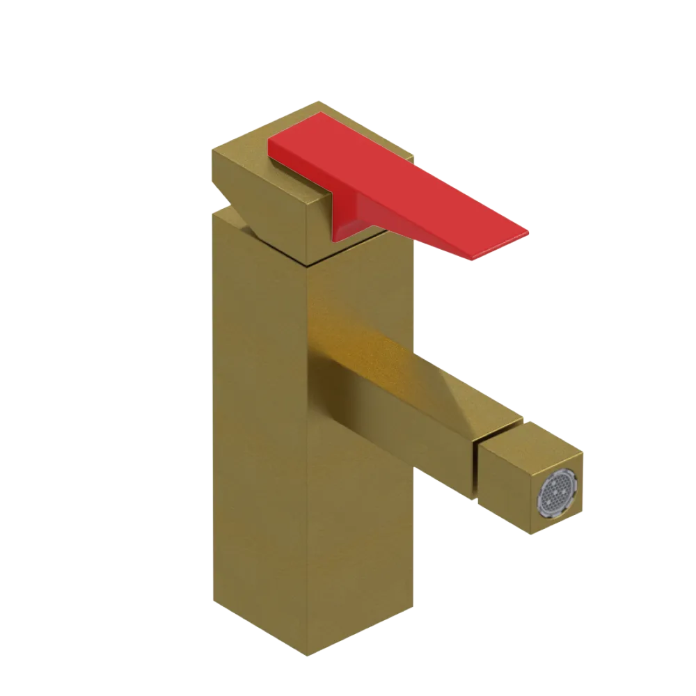 Rubinet Single Control Bidet Fitting (less drain) Antique Brass Matt