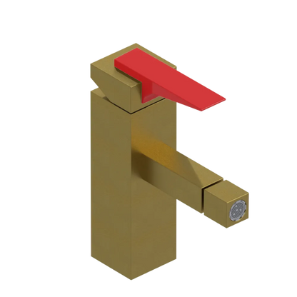 Rubinet Single Control Bidet Fitting (less drain) Antique Brass Matt