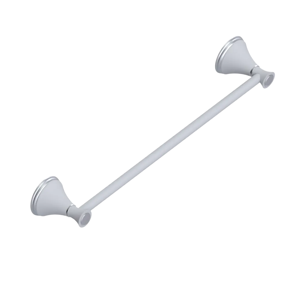Rubinet Towel Bar 18" Matt White