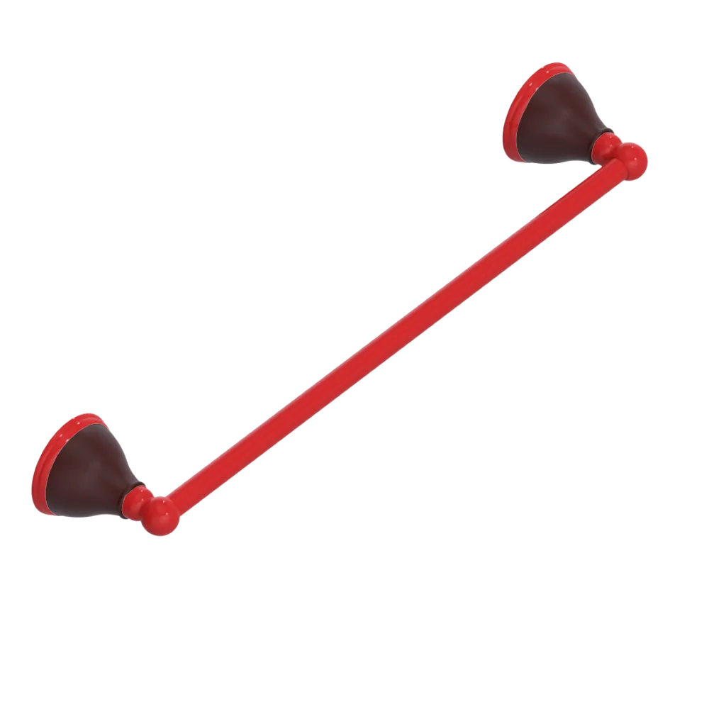 Rubinet Towel Bar 18" Red