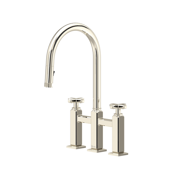 ROHL Apothecary™ Bridge Pull-Down Kitchen Faucet