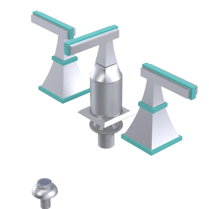 Rubinet Bidet Fitting with Spray, Diverter, and Vacum Breaker (Less Drain) Satin Chrome
