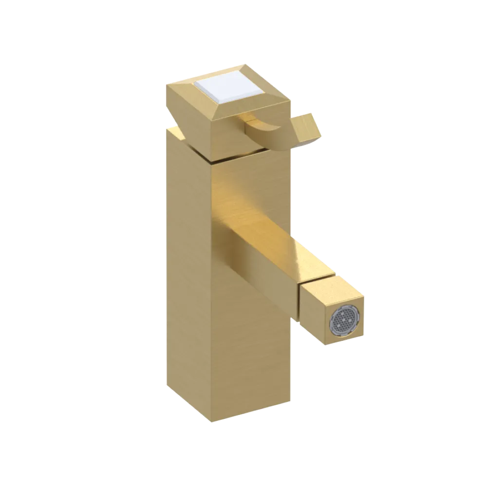 Rubinet Single Control Bidet Fitting (less drain) Satin Gold