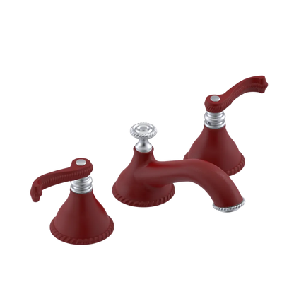 Rubinet Widespread Lav. Set. (less drain) Maroon