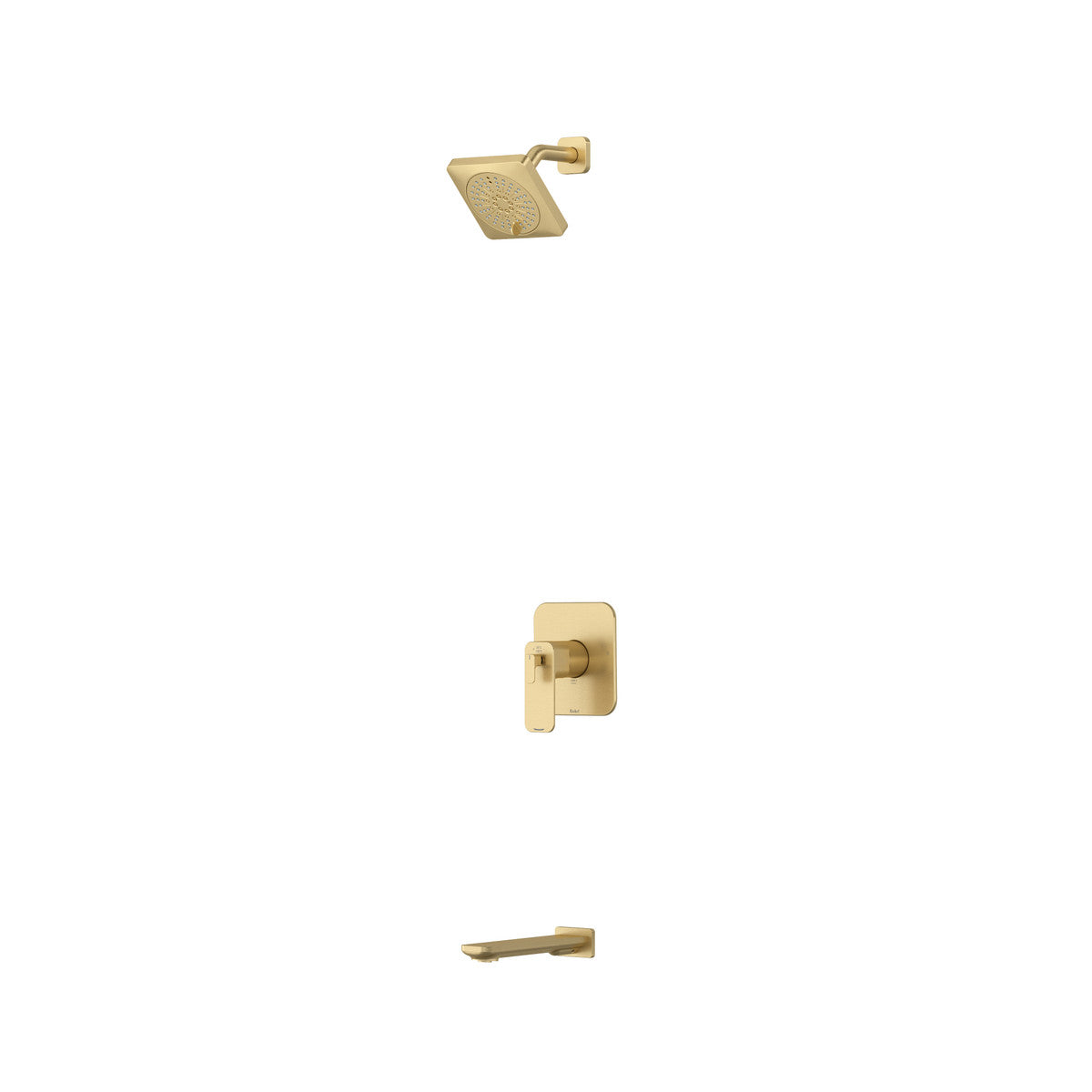 Riobel Shower Kit 4744 - Satin Brass US4