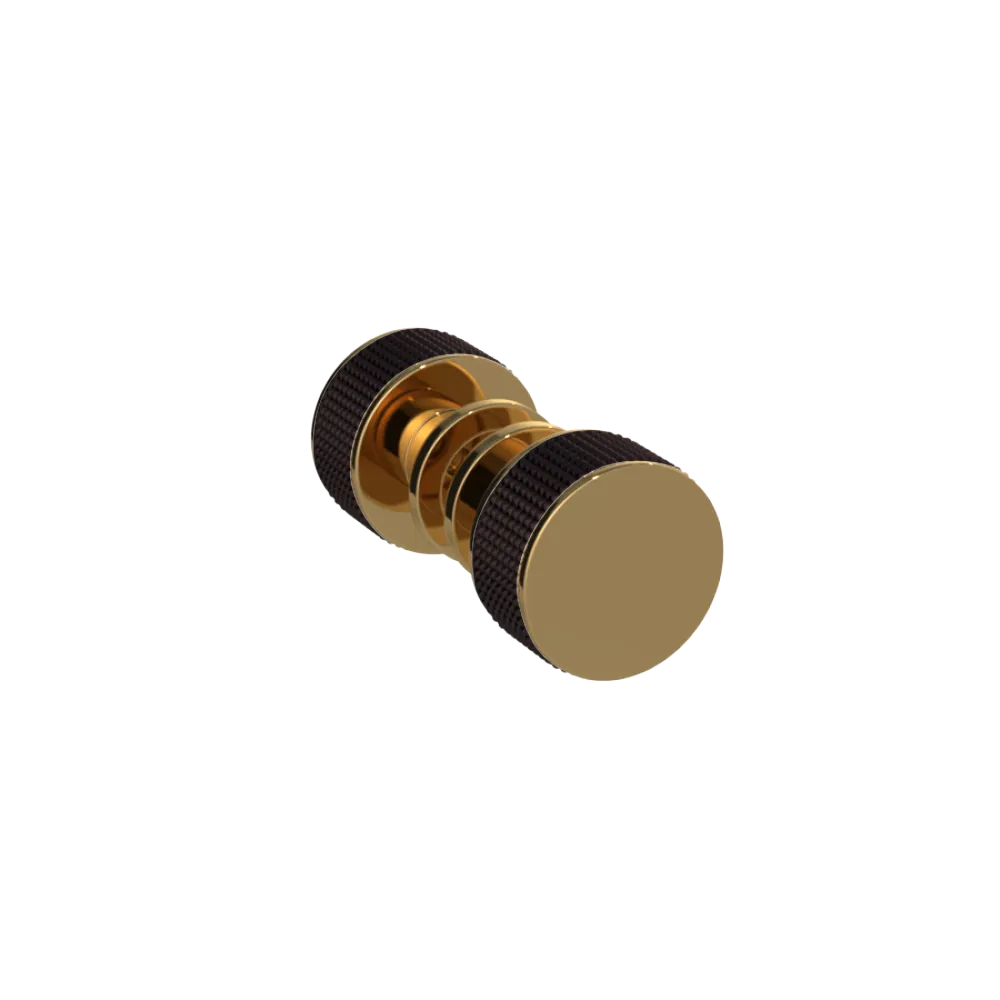 Rubinet Shower Door Knob (set) Gold