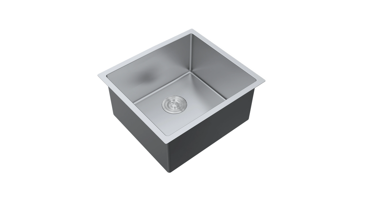 Essence 21" Undermount Single Bowl 16 Gauge Stainless Steel Kitchen Sink- KSE2118S