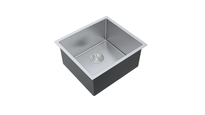 Essence 21" Undermount Single Bowl 16 Gauge Stainless Steel Kitchen Sink- KSE2118S