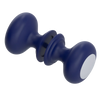 Rubinet Shower Door Knob (set) Midnight Blue