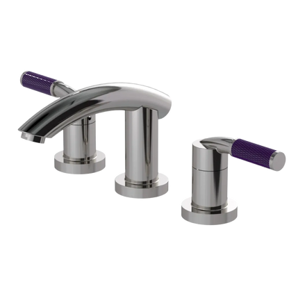 Rubinet Widespread Lav. Set. (less drain) Polished Nickel