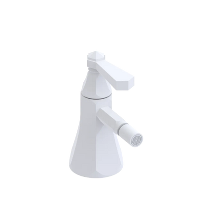Rubinet Single Control Bidet Fitting (less drain) Matt White