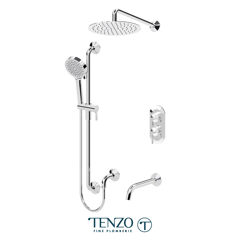 Shower kit, 3 functions, Paloma