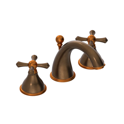 Rubinet Widespread Lav. Set. (less drain) Tuscan Brass