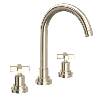 ROHL Lombardia C-Spout Widespread Bathroom Faucet
