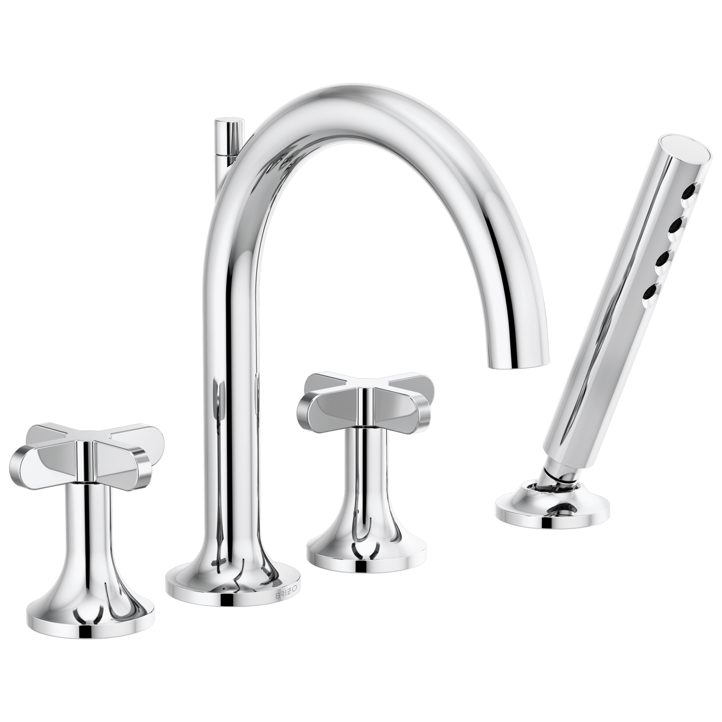 Brizo Roman Tub Faucet With Handshower Less Handles