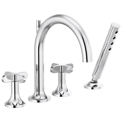 Brizo Roman Tub Faucet With Handshower Less Handles