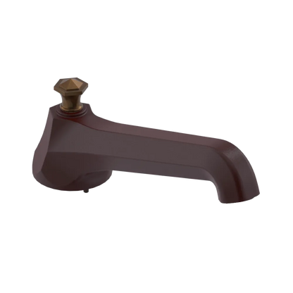 Rubinet Tub Filler Spout Deck Mount Bordeaux