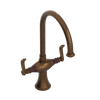 Rubinet Two Handle Single Hole Kitchen Set Oil Rubbed Bronze
