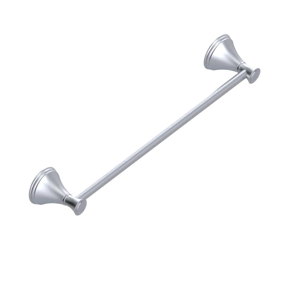 Rubinet Towel Bar 18" Satin Chrome