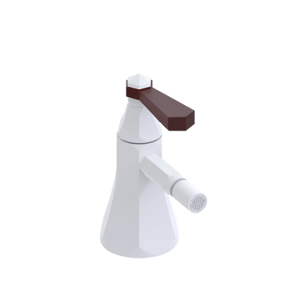 Rubinet Single Control Bidet Fitting (less drain) Matt White
