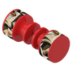 Rubinet Shower Door Knob (set) Red